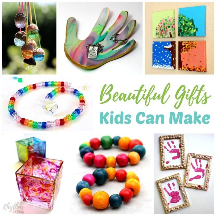 Mother'S Day Kid Craft Gift Ideas
 Homemade Gifts Kids Can Make for Family Friends and