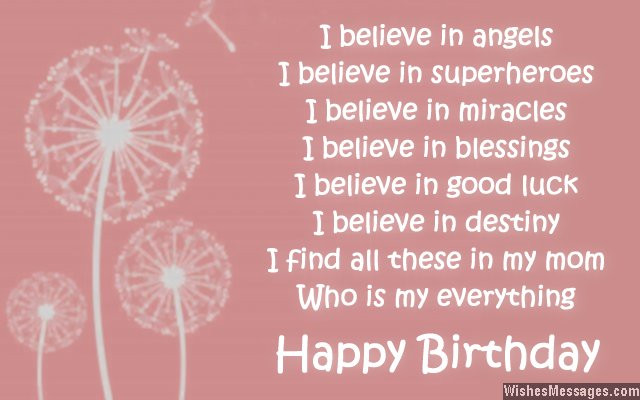 Mothers Birthday Quotes
 Birthday Wishes for Mom Quotes and Messages
