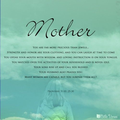Mothers Day Bible Quote
 Mother Quotes to live by Pinterest