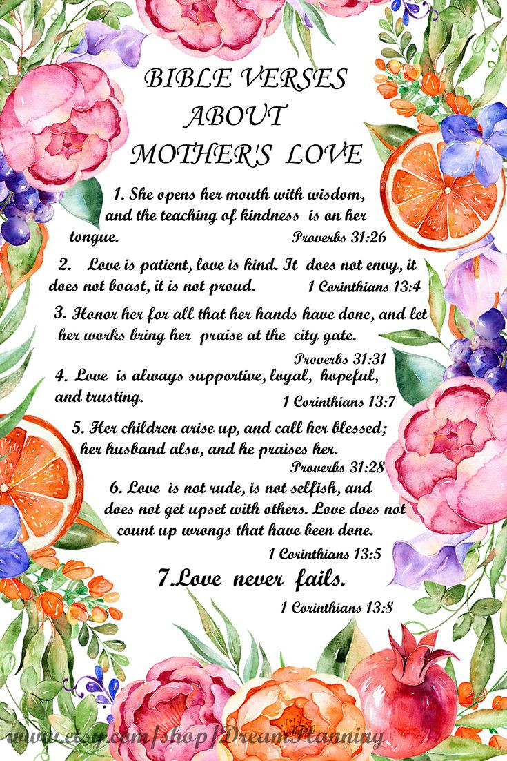 Mothers Day Bible Quote
 Best 25 Cute bible verses ideas on Pinterest