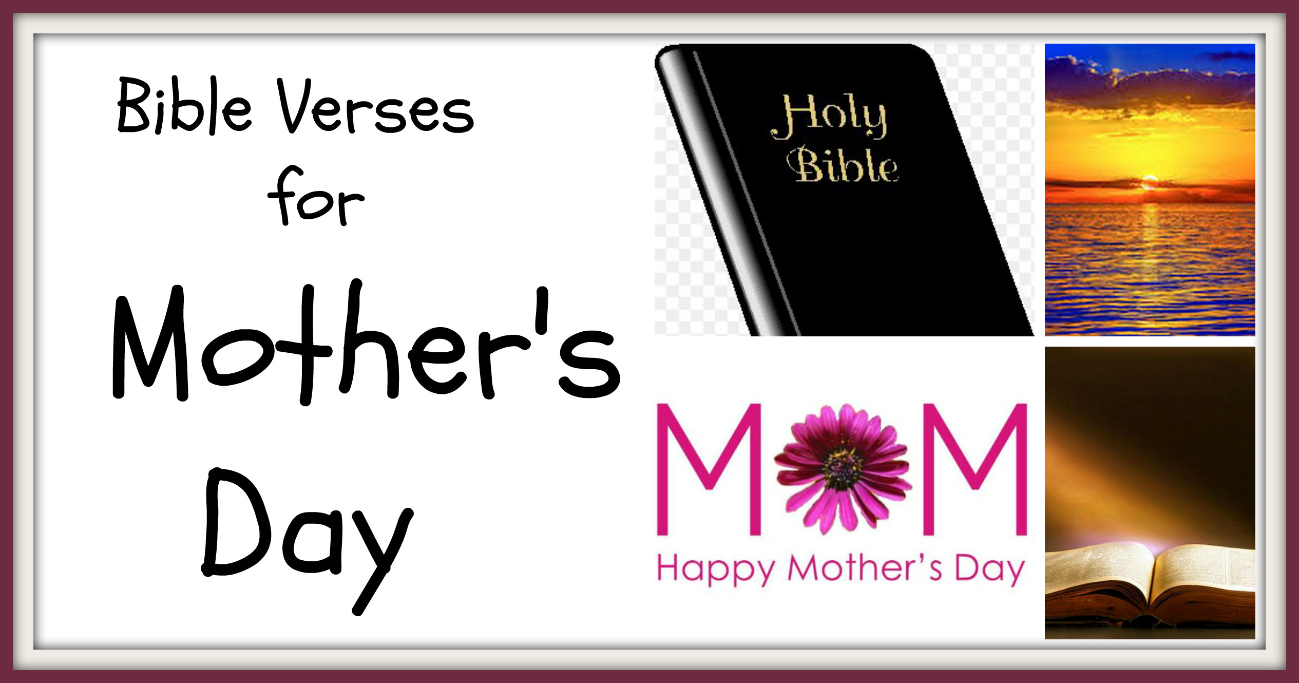 Mothers Day Bible Quote
 Mother Day Bible Quotes QuotesGram