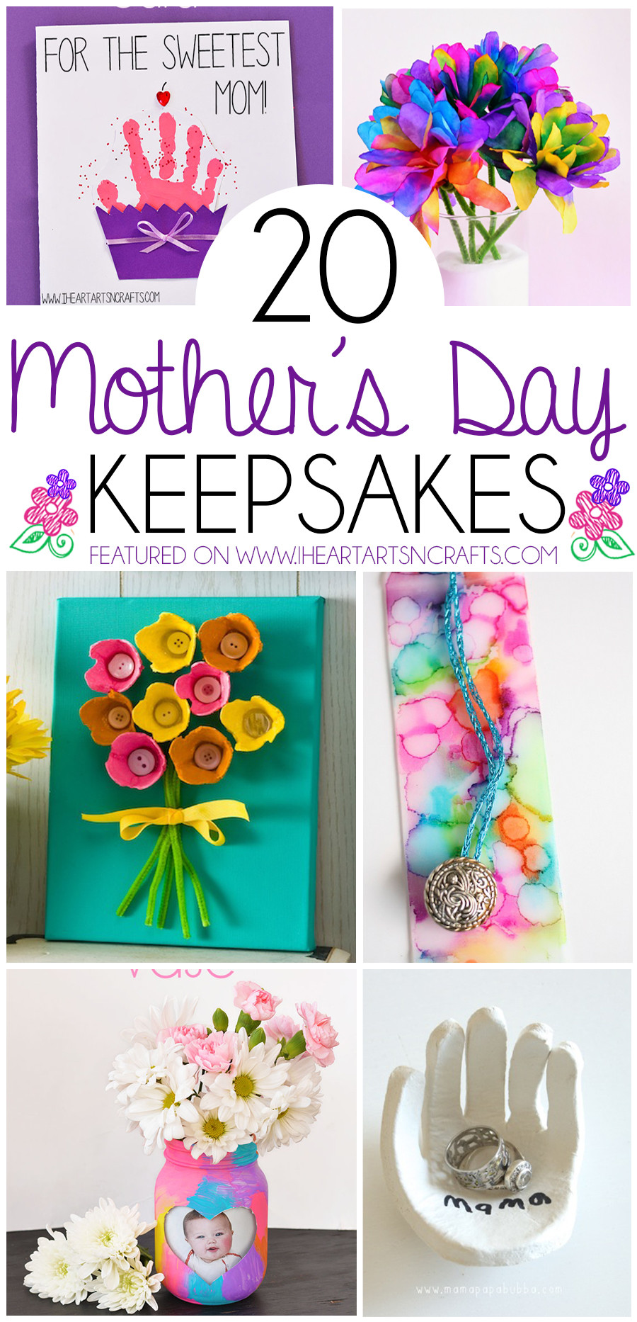 Mothers Day Gift Ideas From Kids
 20 Mother s Day Keepsake Gifts That Kids Can Make I