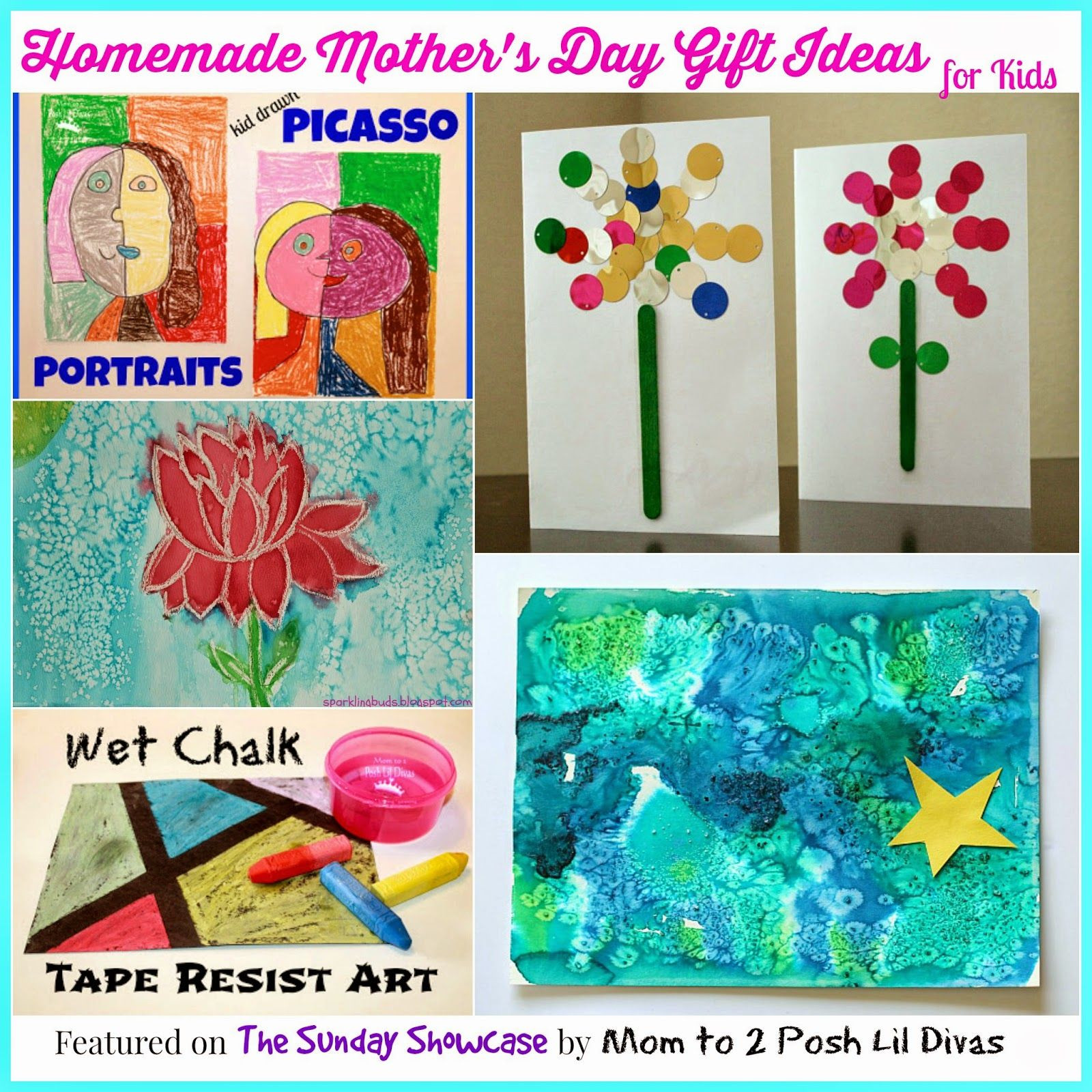 Mothers Day Gift Ideas From Kids
 Mom to 2 Posh Lil Divas Homemade Mother s Day Gifts for