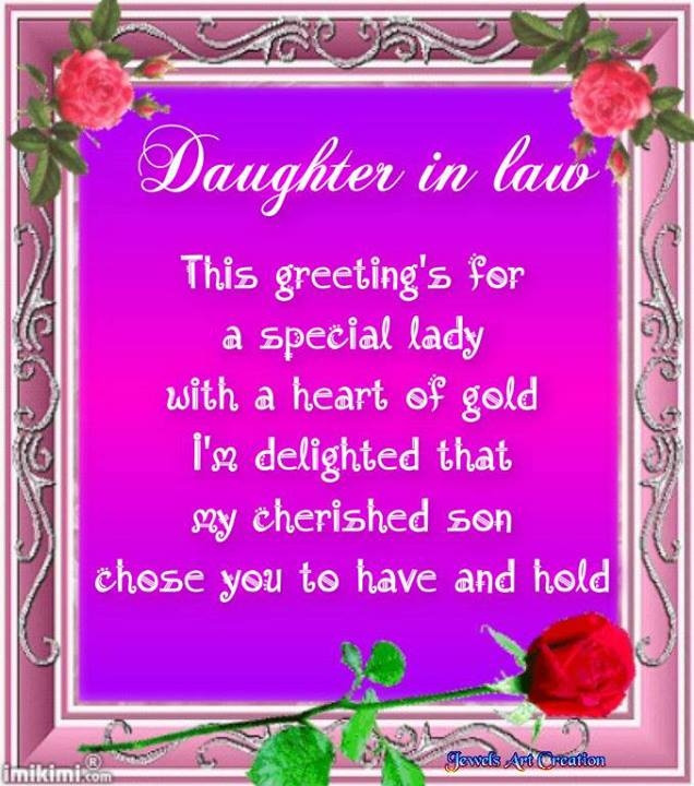 Mothers Day Quotes For Mother In Laws
 Daughter In Law Quote s and for