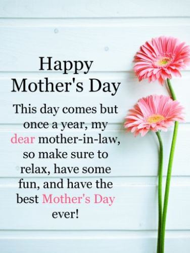 Mothers Day Quotes For Mother In Laws
 9