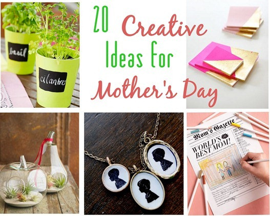 Mothers Day Unique Gift Ideas
 20 Creative Ideas for Mother’s Day Gifts