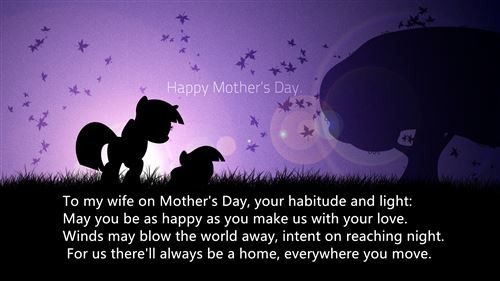 Mothers Day Wife Quotes
 Mothers Day Quotes From Husband QuotesGram