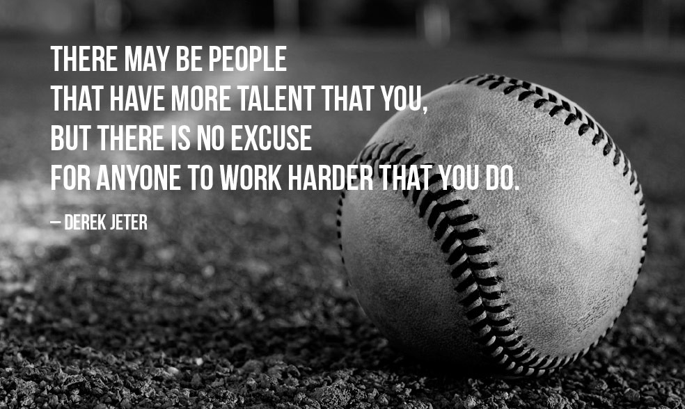 Motivational Baseball Quotes
 Inspirational Quotes By Derek Jeter QuotesGram