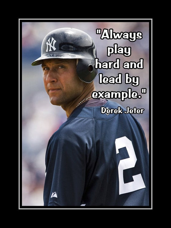 Motivational Baseball Quotes
 Baseball Motivation Poster Inspirational Quote Wall Art