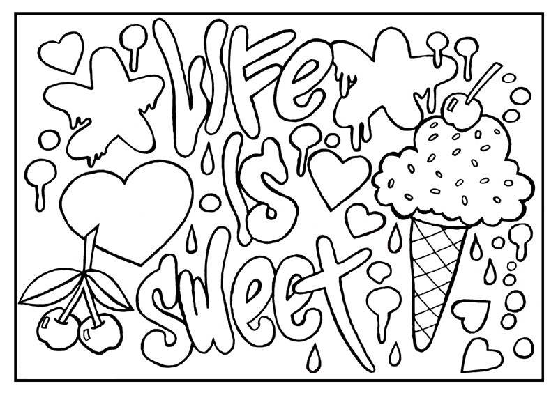 Motivational Coloring Pages For Kids
 Inspirational Quotes Coloring Pages For Adults