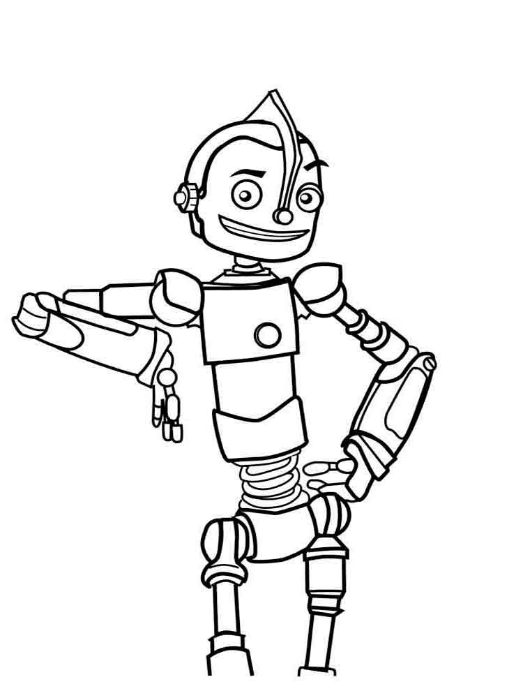Movie Coloring Pages For Boys
 Robots coloring pages Download and print robots coloring