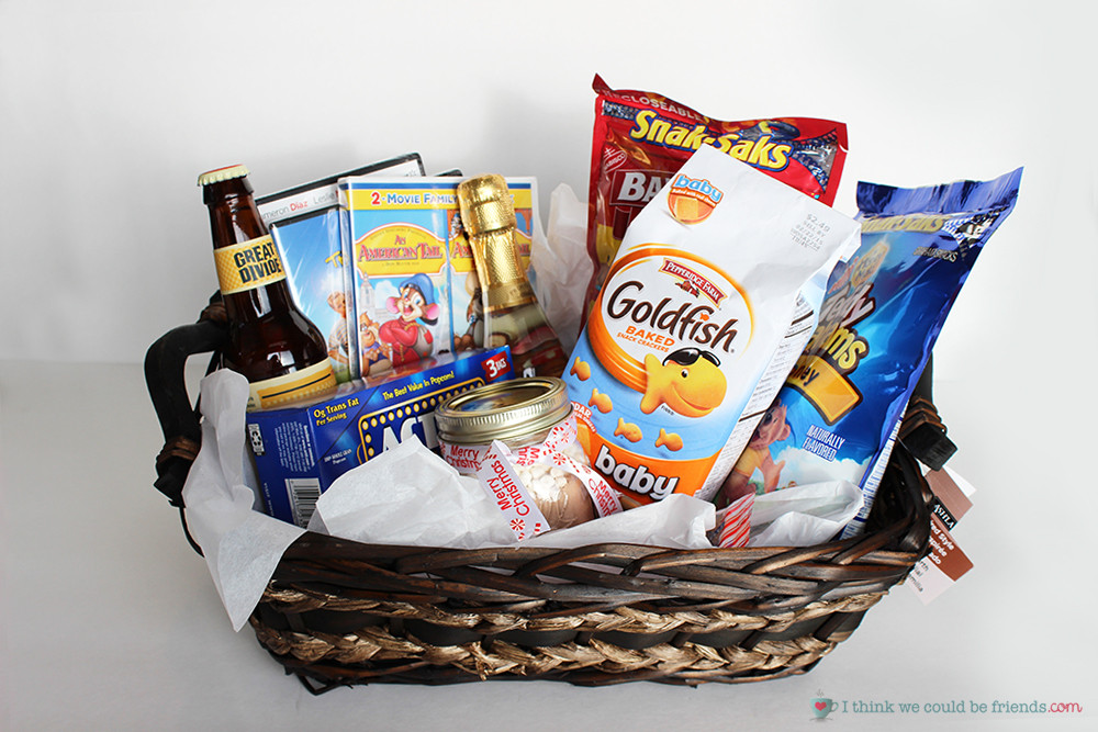 Movie Night Gift Baskets Ideas
 5 Creative DIY Christmas Gift Basket Ideas for friends