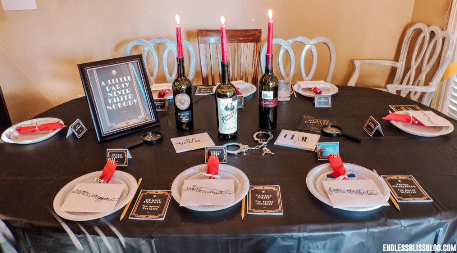 Murder Mystery Dinner Party Ideas
 How to Host a Murder Mystery Dinner Party • Endless Bliss
