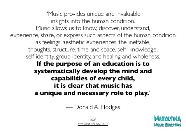 Music Education Quotes
 Why Music Education