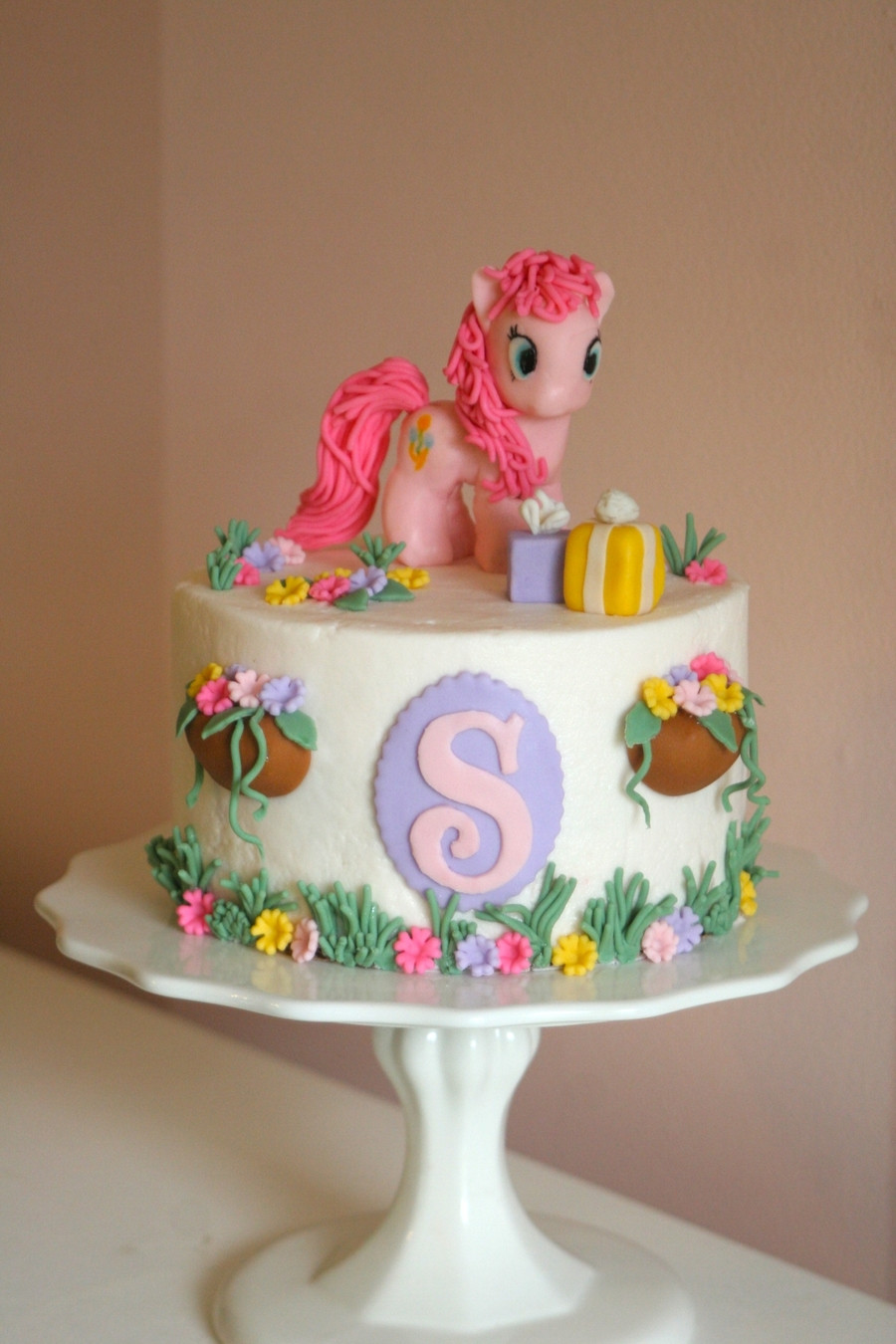 My Little Pony Birthday Cake
 My Little Pony Cake With Pinkie Pie CakeCentral