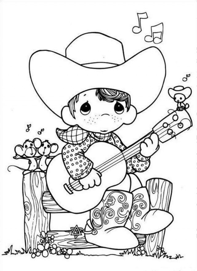 My Precious Moments Coloring Pages Boys
 Precious Moment Singing Boy Coloring Page Coloringplus