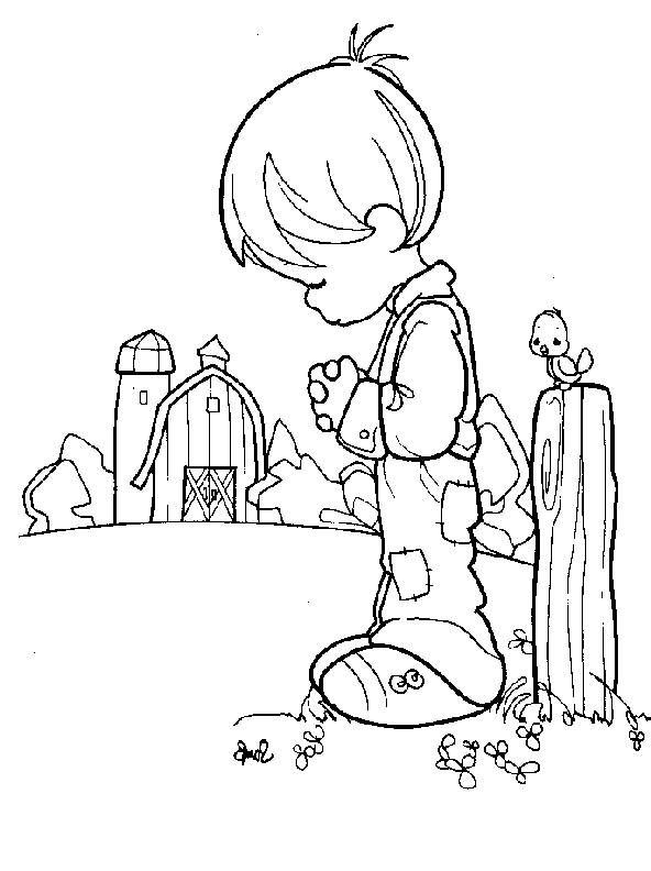 My Precious Moments Coloring Pages Boys
 292 best images about Printable Precious Moments