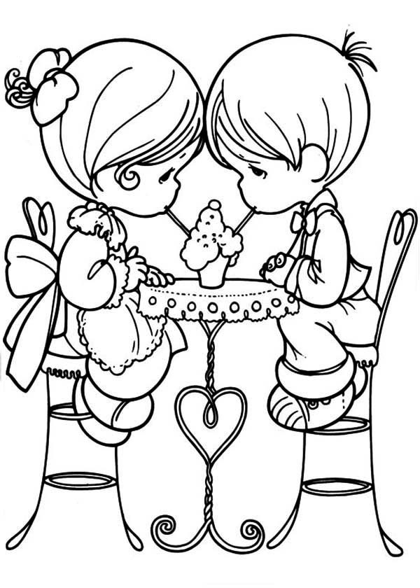 My Precious Moments Coloring Pages Boys
 Love Coloring Pages Bestofcoloring