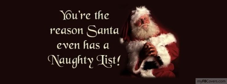 Naughty Christmas Quotes
 Cover christmas cards Pinterest