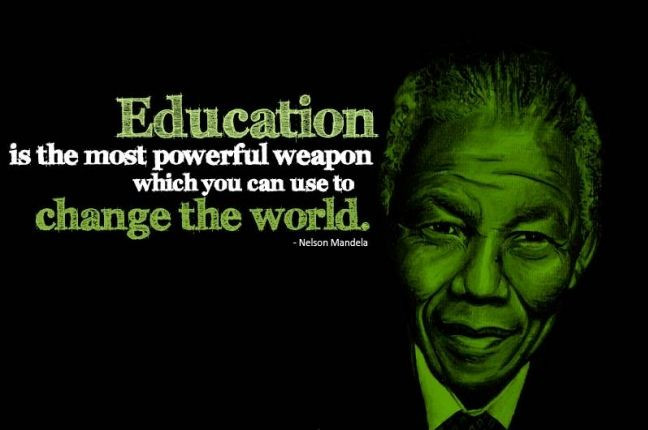 Nelson Mandela Quotes On Education
 EDUCATION QUOTES NELSON MANDELA image quotes at relatably