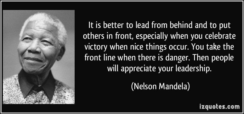 Nelson Mandela Quotes On Leadership
 Nelson Mandela Leadership Quotes QuotesGram