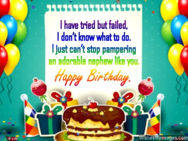 Nephew Quotes Birthday
 Birthday Wishes for Nephew Quotes and Messages