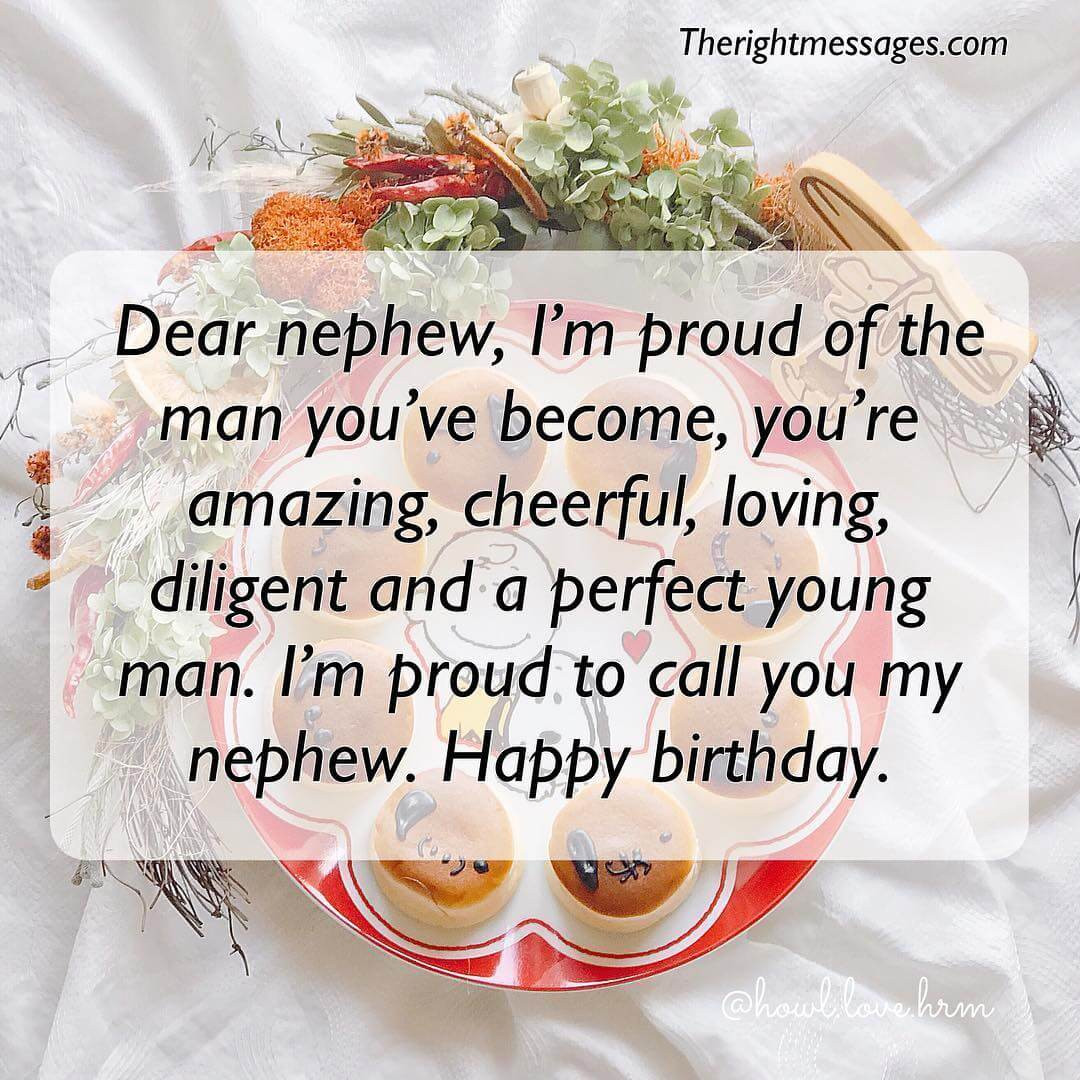 Nephew Quotes Birthday
 Short & Long Birthday Wishes Messages For Nephew