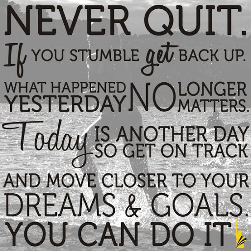 Never Give Up Motivational Quotes
 60 Most Inspirational Quotes About Never Give Up