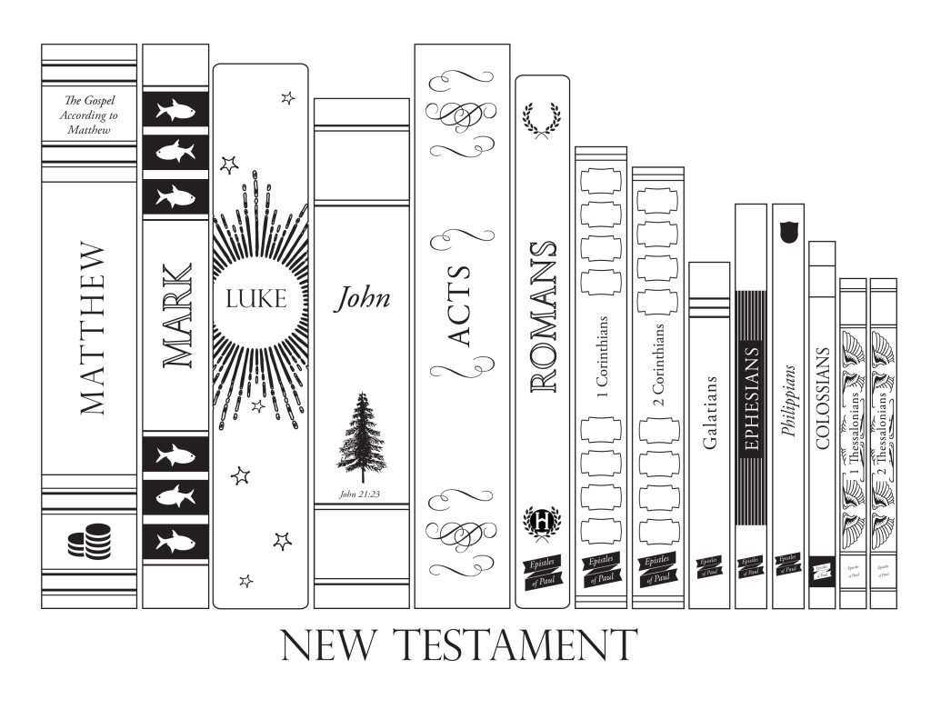 New Coloring Book
 New Testament Bookshelf – The Gospel Home