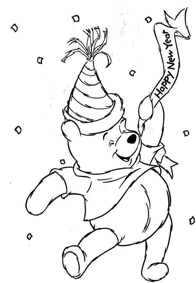 New Coloring Book
 Happy New Year Coloring Pages Coloring Home