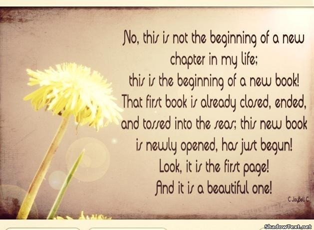 New Life New Beginning Quotes
 New Beginning Quotes QuotesGram