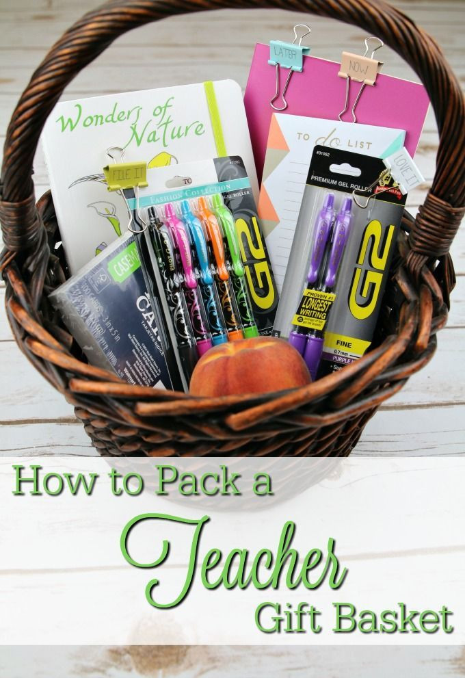 New Teacher Gift Basket Ideas
 Best 20 New Teacher Gifts ideas on Pinterest