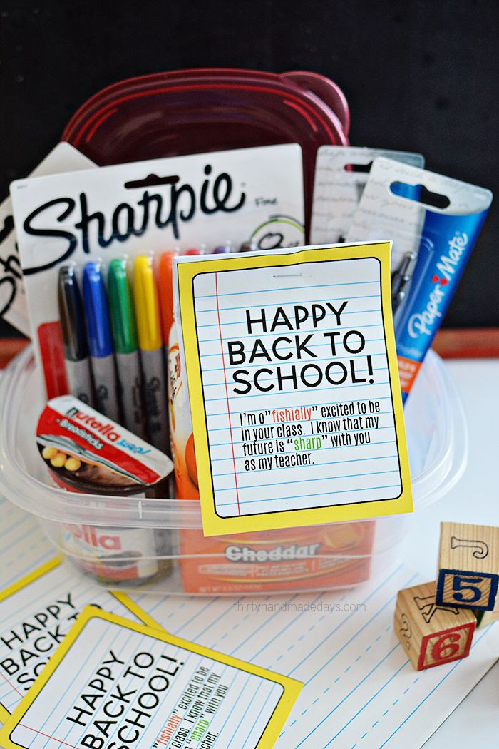 New Teacher Gift Basket Ideas
 25 best ideas about New Teacher Gifts on Pinterest