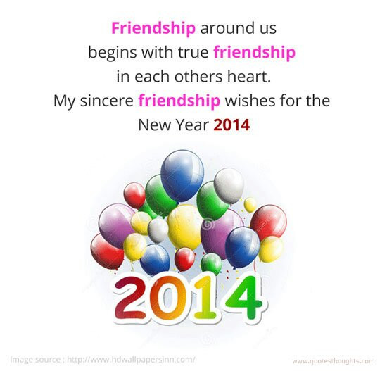 New Year Friendship Quotes
 Shivaay Delights Wishes You A Happy New Year