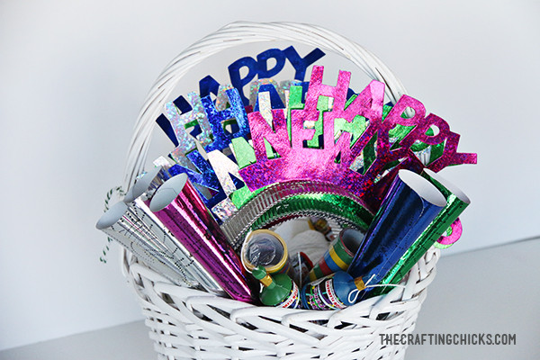 New Year Gift Basket Ideas
 New Year s Eve Gift Basket The Crafting Chicks