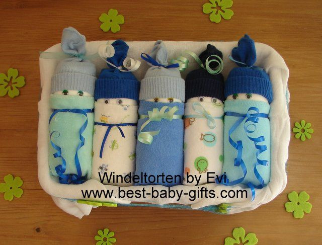 Newborn Baby Boy Gift Ideas
 diaper babies in a box for baby boy with instructions