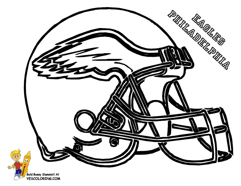 Nfl Coloring Pages Printable
 Pro Football Helmet Coloring Page NFL Football
