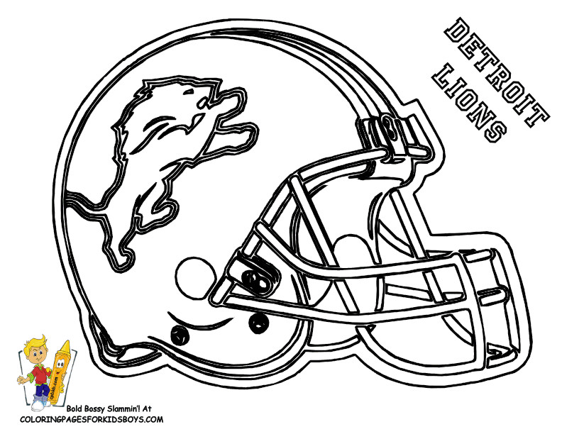 Nfl Coloring Pages Printable
 Nfl Helmet Coloring Page Coloring Home
