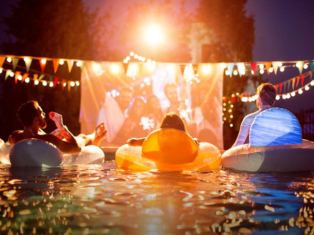 Night Pool Party Ideas
 Best Projectors for Outdoor Movies Mumtastic