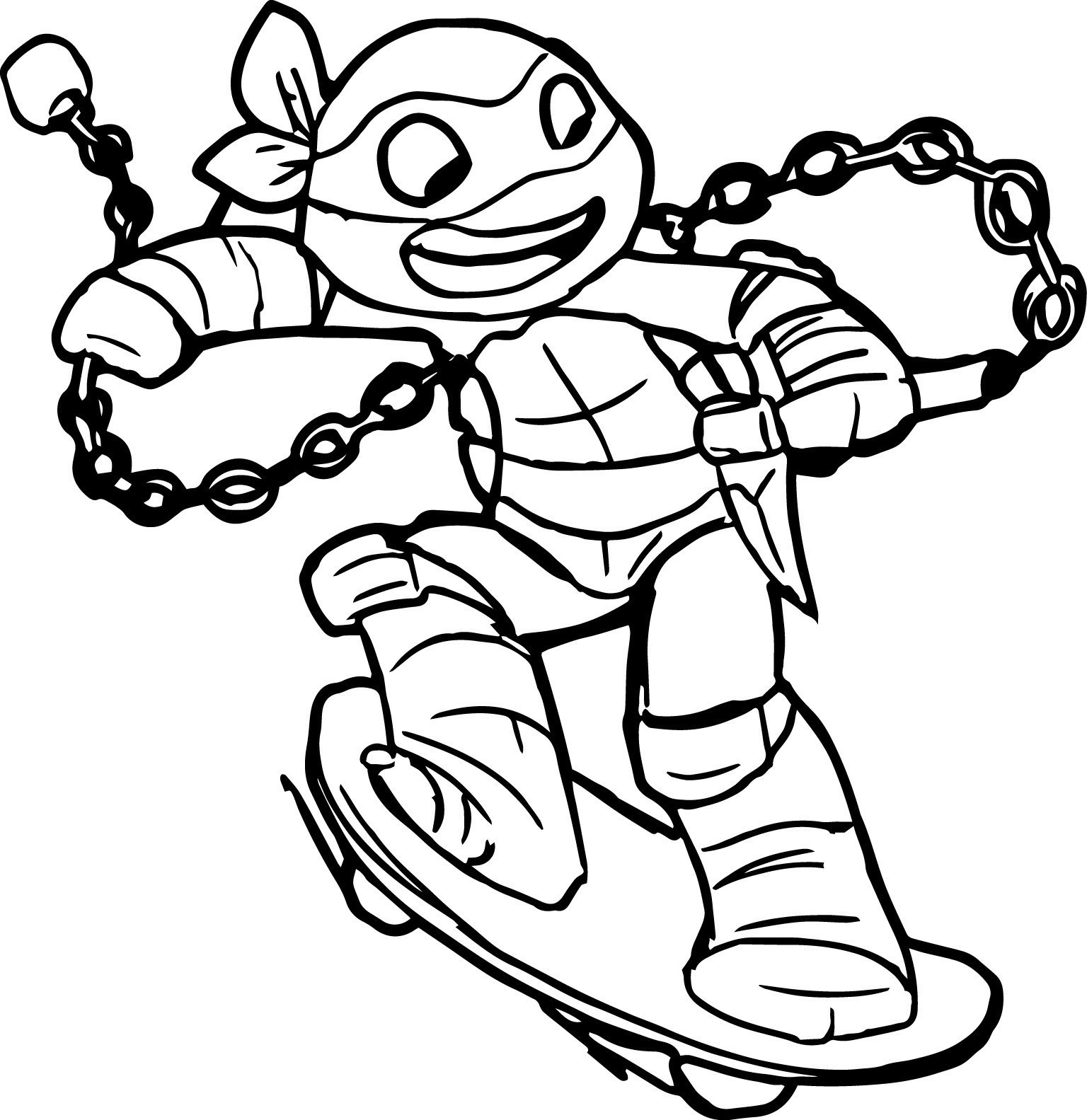 Ninja Coloring Pages For Kids
 Teenage Mutant Ninja Turtles Coloring Pages Best