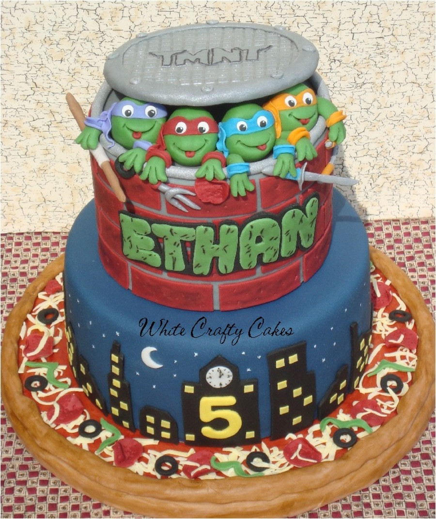 Ninja Turtle Birthday Cake
 Teenage Mutant Ninja Turtles Cake CakeCentral