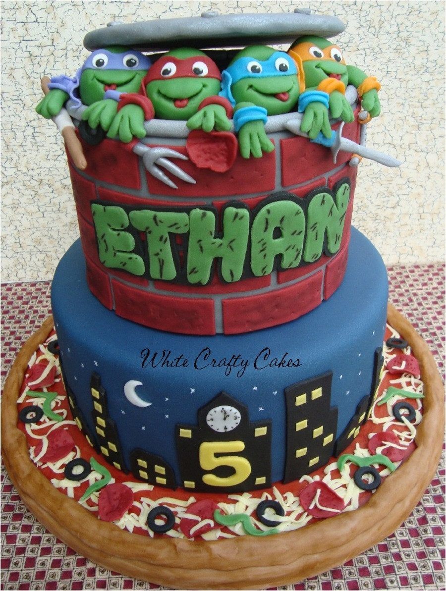Ninja Turtle Birthday Cake
 Teenage Mutant Ninja Turtles Cake CakeCentral