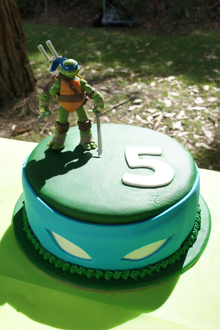 Ninja Turtle Birthday Cake
 Best 25 Ninja turtle cakes ideas on Pinterest