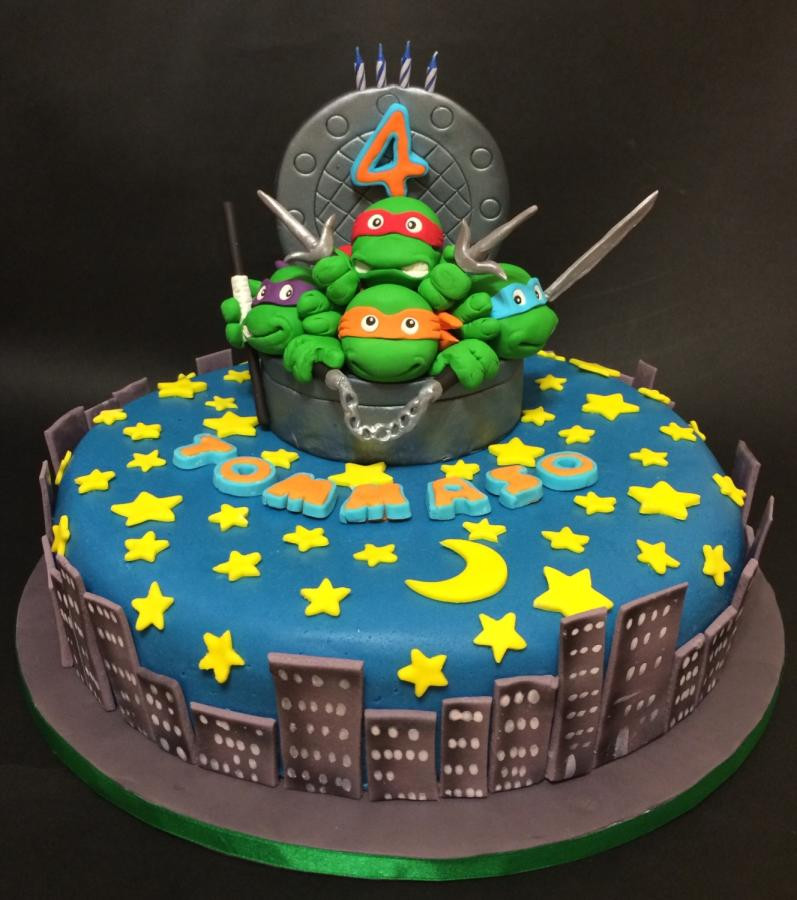 Ninja Turtle Birthday Cake
 Ninja Turtles Birthday Cake cake by Davide Minetti