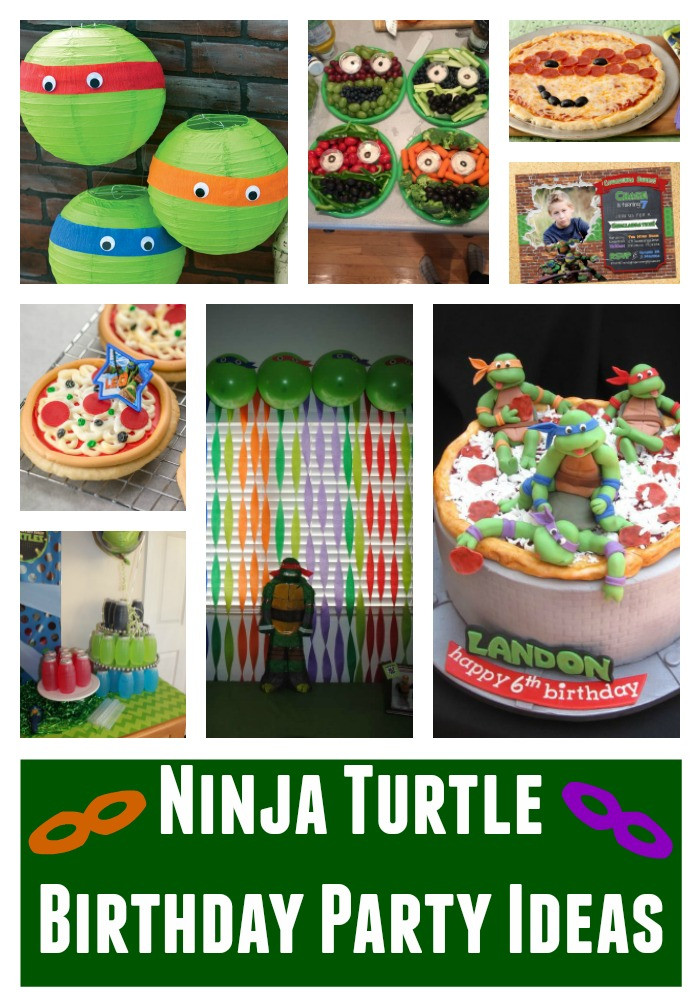 Ninja Turtle Party Food Ideas
 Ninja Turtle Birthday Party Ideas Building Our Story