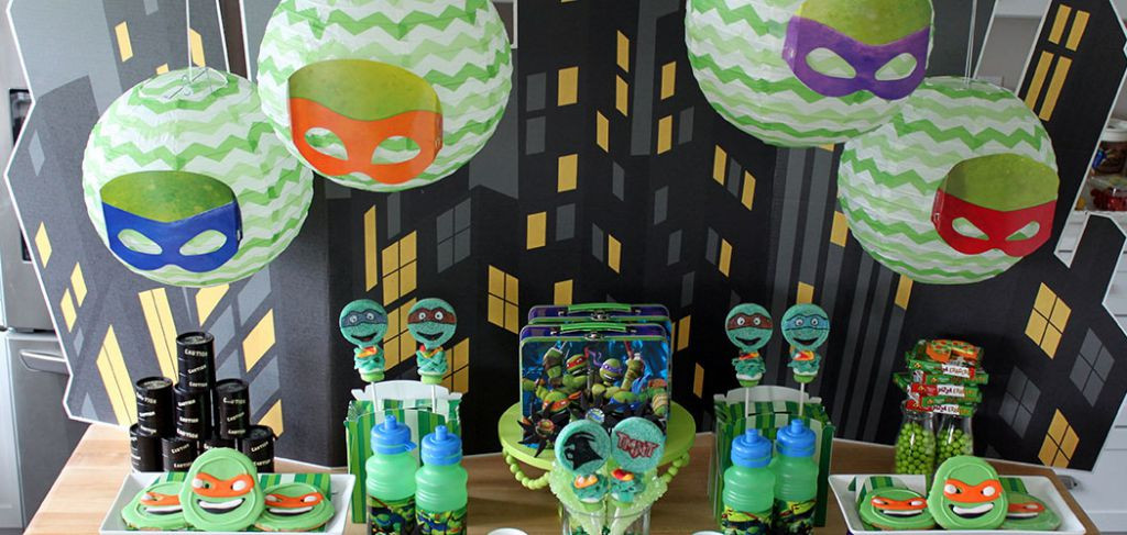 Ninja Turtle Pool Party Ideas
 Teenage Mutant Ninja Turtles Birthday Party Ideas