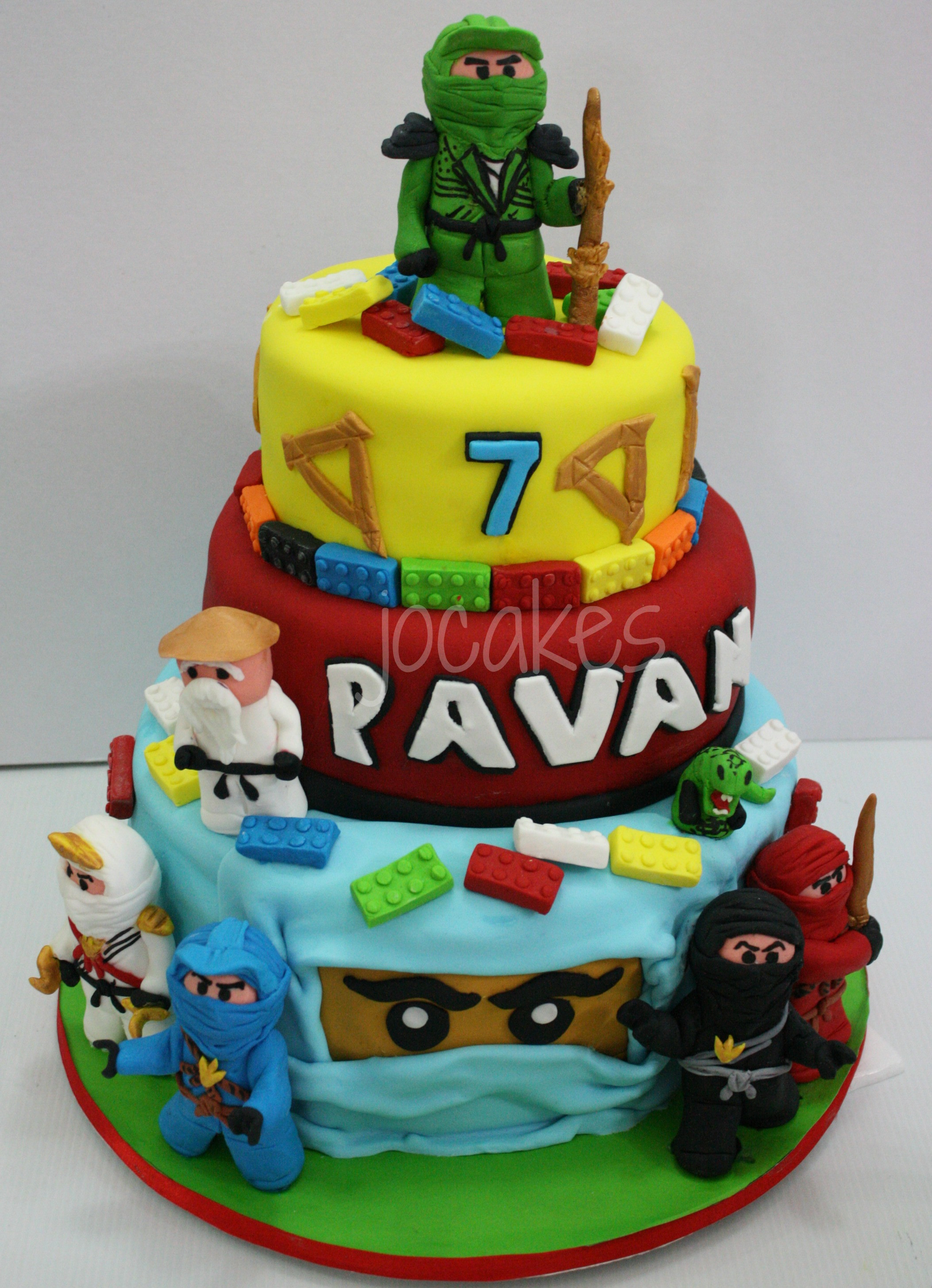 Ninjago Birthday Cake
 Lego Ninjago cake for Pavan
