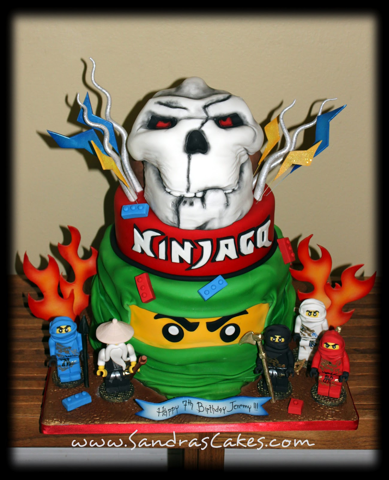 Ninjago Birthday Cake
 Ninjago Party Inspiration
