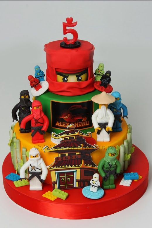 Ninjago Birthday Cake
 Lego Ninjago pentru Alexandru cakes for boys
