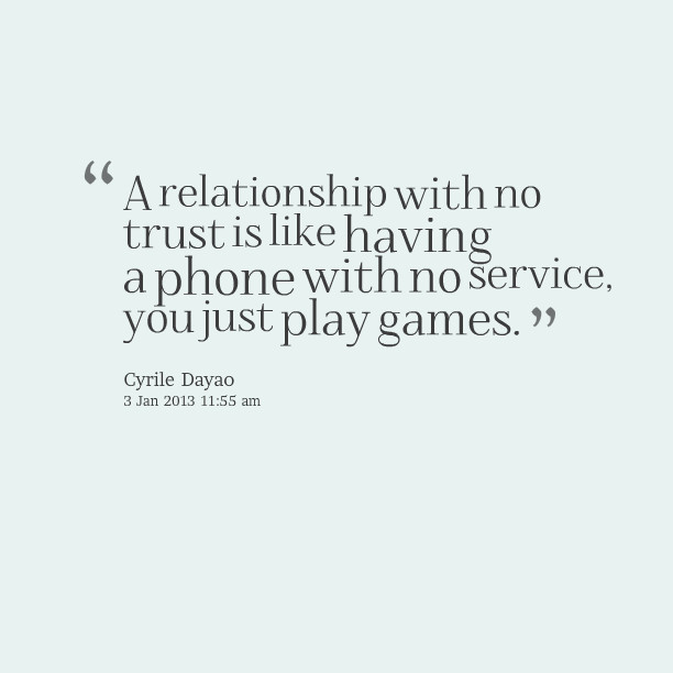 No Trust Quotes For Relationships
 NO TRUST QUOTES FOR FACEBOOK image quotes at relatably